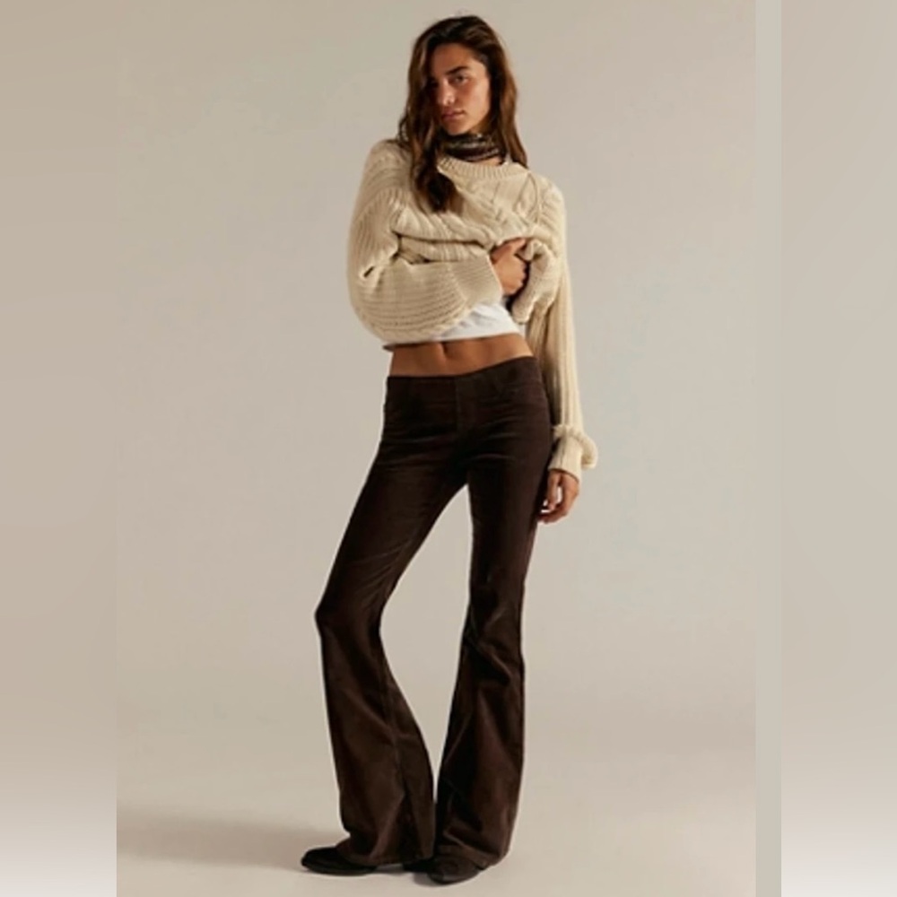 We the Free Penny Pull-On Cord Flare Corduroy Jeans size 31